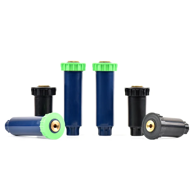 90-360 Fokos Felbukkanó Sprinklerek Műanyag Pázsit Öntöző Sprinkler Fej Állítható Kerti Spray Fúvóka 1/2 "Női Szál 1 Pc