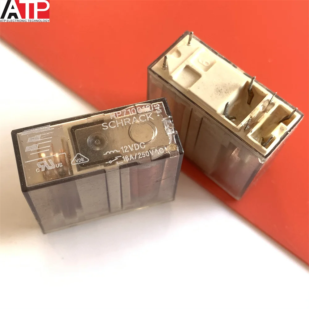 

5pcs/lot Original Imported Spot RP710012 Relay 12V 16A Genuine Welcome To Consult and Order.