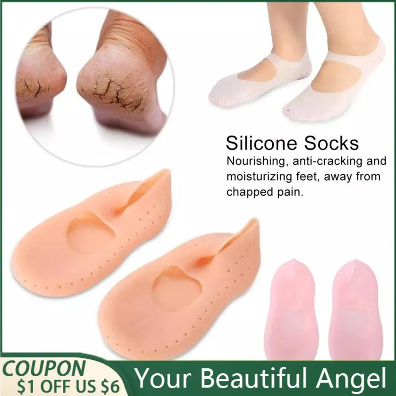 

Moisturizing Ankle Support Outdoor Climbing Tool Heel Socks Ballet Belly Dance Half Sole Elastic Toe Pad