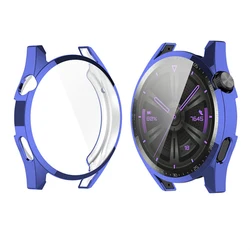 Premium Soft Anti-Scratch Full Screen Protector Case for Huawei GT 3 42mm (Blue)