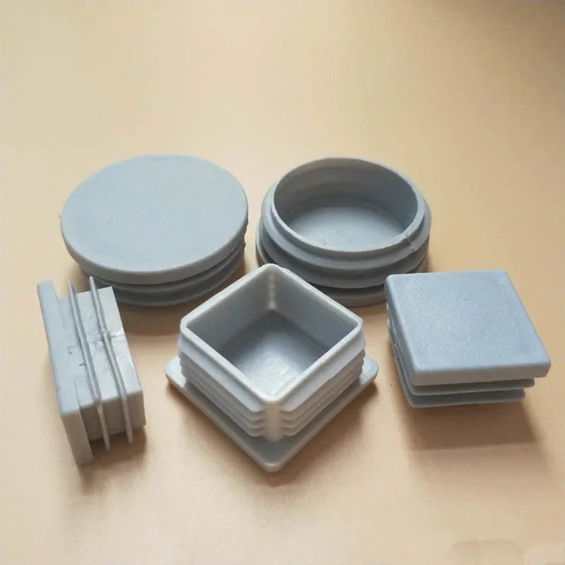 Plastic Square Tube Pipe Blanking End Cap Bung Inner Plug Dust Cover Furniture Chair Table Steel Leg Protector 10pcs Silicone Rubber Plugs Pipe End Cap Rubber Caps Silicone Rubber Caps Floor Protector Caps