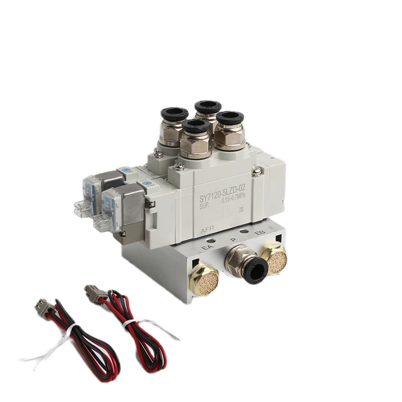 SMC 타입 SY3120 솔레노이드 밸브 조합 단일 전자 제어 실린더 제어 밸브 SY3120-5LZD-M5 SY3120-6LZD-M5
