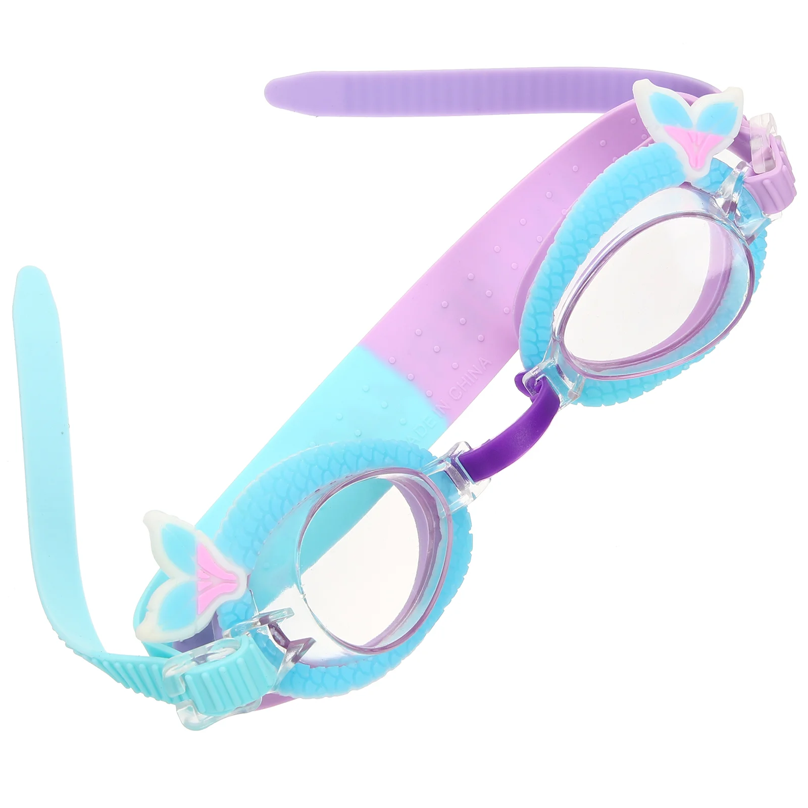 

Mermaid Goggles Kids Toddler Toddlers Swimming for Comfortable Silicone Children Lovely Portable Anti Fog Light 3-6 Cartoon Eye