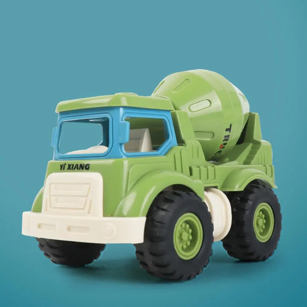 Изысканный миксер без батарейки, мини инженерный грузовик, инерционная игрушка, подарок на день рождения, детская игрушка, грузовик, инерционная Игрушечная машина строительный грузовик игрушка для детей новогодний подарок зажим машина