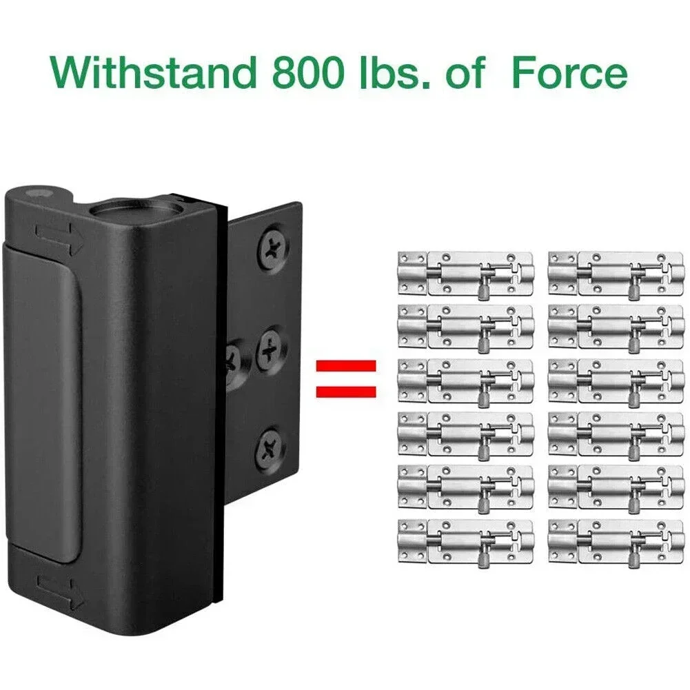 강화 잠금장치 강력한 래치 도어락 보안 도어락 개인 정보 보호 기능이 있는 강력한 래치 잠금장치로 가정 보안 강화