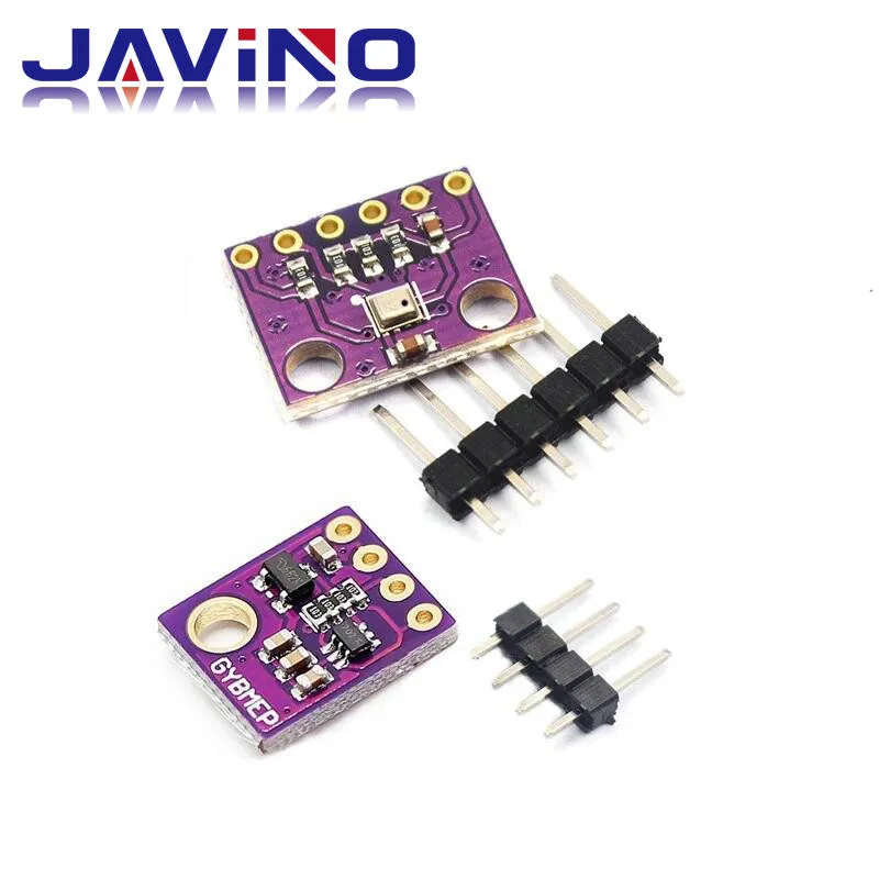 Module capteur BMP280 GY-BMP280 3.3V 5V pression barométrique température pour Arduino connecté à une breadboard avec fils dupont