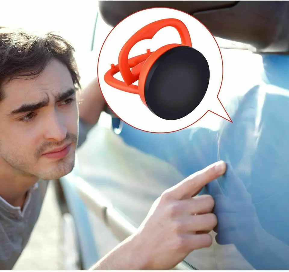 Kit 3 Ventose Per Rimozione Ammaccature Auto - Estrattore A Ventosa Per Carrozzeria, Vetri E Laptop - Foto 10