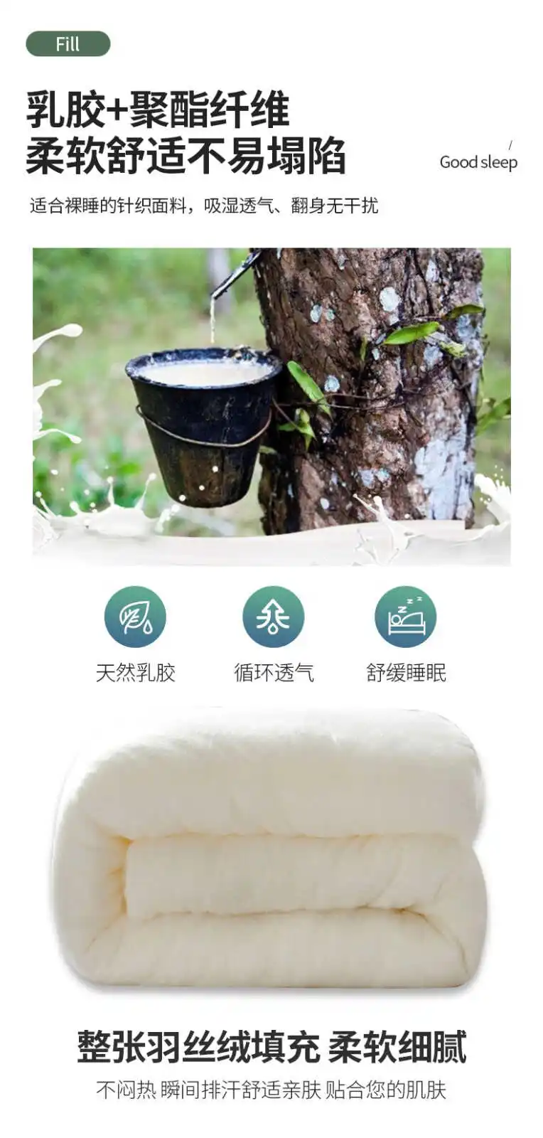 Description Picture 4 of itemDropshipping Customizable Size Mattress Soft Mattress Home Tatami Mat Was The Floor Mat Student ZHA03-23599