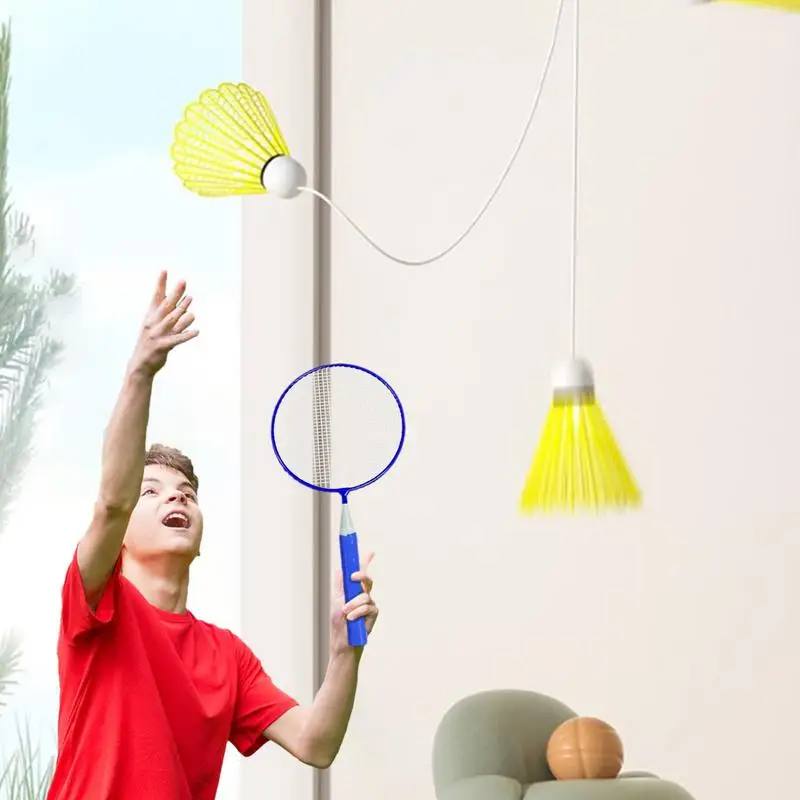 Ensemble sport raquette d'entraîneur de badminton jeu rebond simple pour  enfants