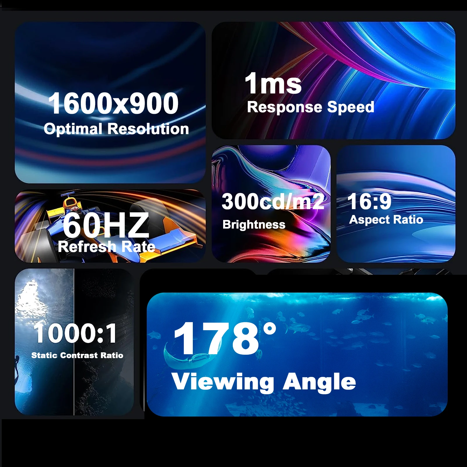  ɾ ʹ ũž , 20 ġ LED , 1440x900 ػ, 1ms  ð, VGA  HDMI ȣȯ 