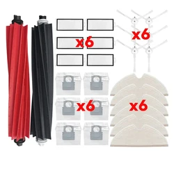 Roller Side Brush Filter Mop Dust Bag Accessories (25PCS SET)