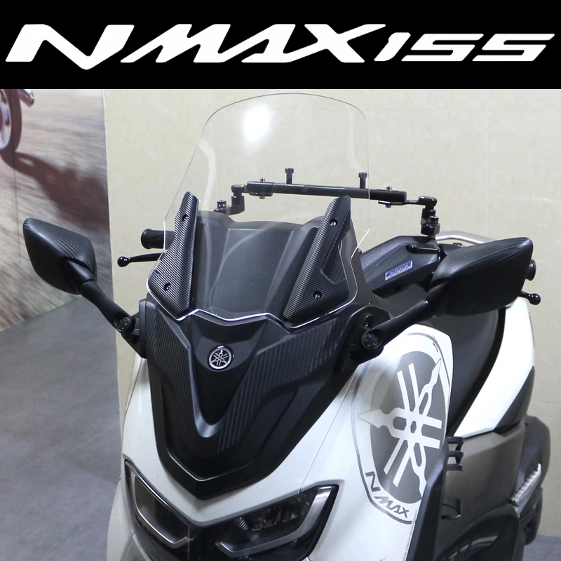 

For YAMAHA NMAX155 NMAX 2020 2021 2022 NMAX155 Windscreen Windshield With Front Mask Panel Modified Motorcycle Accessories