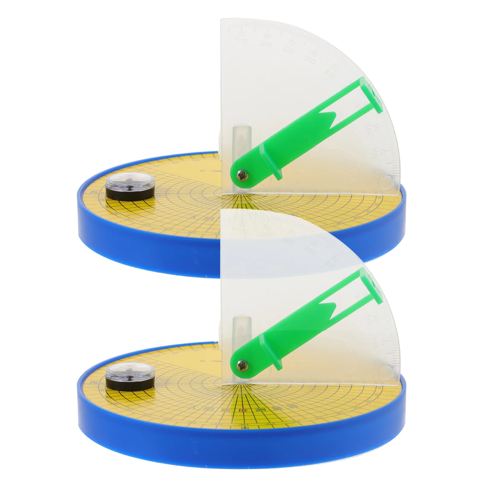 지리 학습 보조 도구 학교 교육 도구 과학 기구 태양 연구 장비 플라스틱 용 태양 높이 측정기 2개