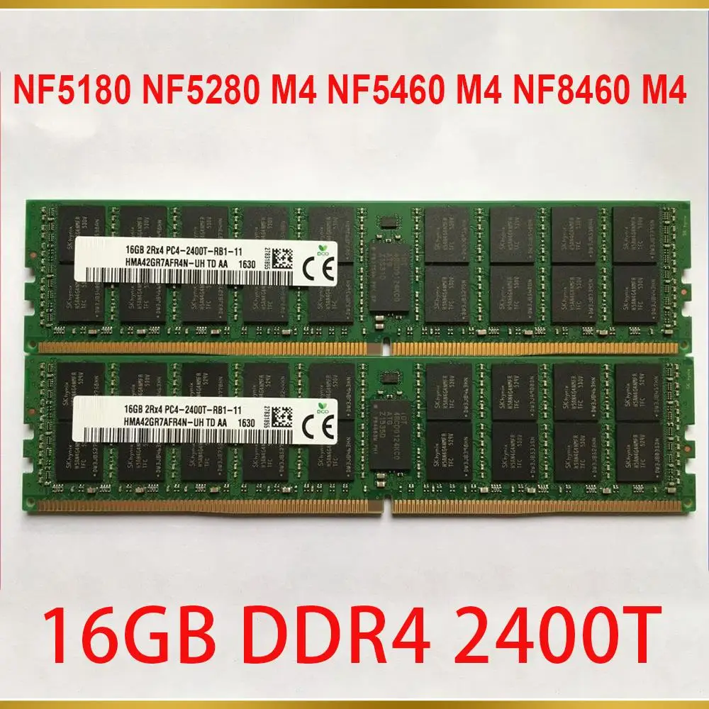 1 Pcs For Inspur Server Memory 16G 16GB DDR4 2400T RAM NF5180 NF5280 M4 NF5460 M4