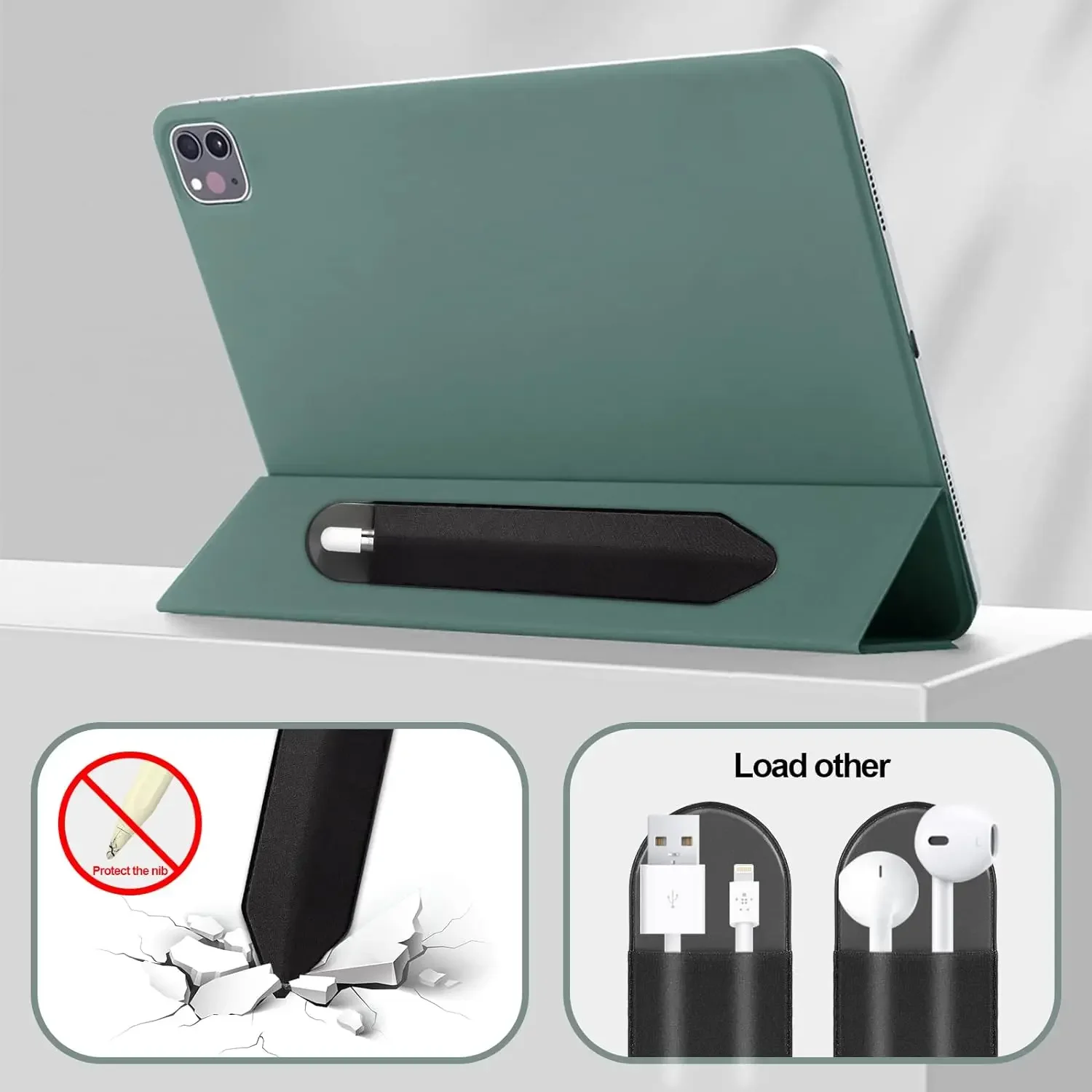 Universal Sticky Stylus Holder with Self-Adhesive Sleeve