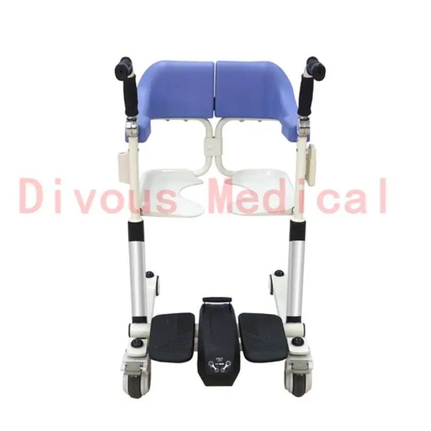Free Shipping electric lift elderly care bath chair bathroom transfer wheelchair 2