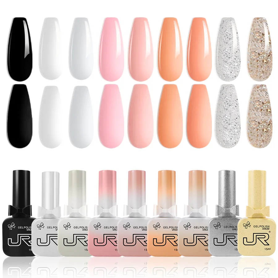 Salon-Quality Long-Lasting Gel Nail Polish Set