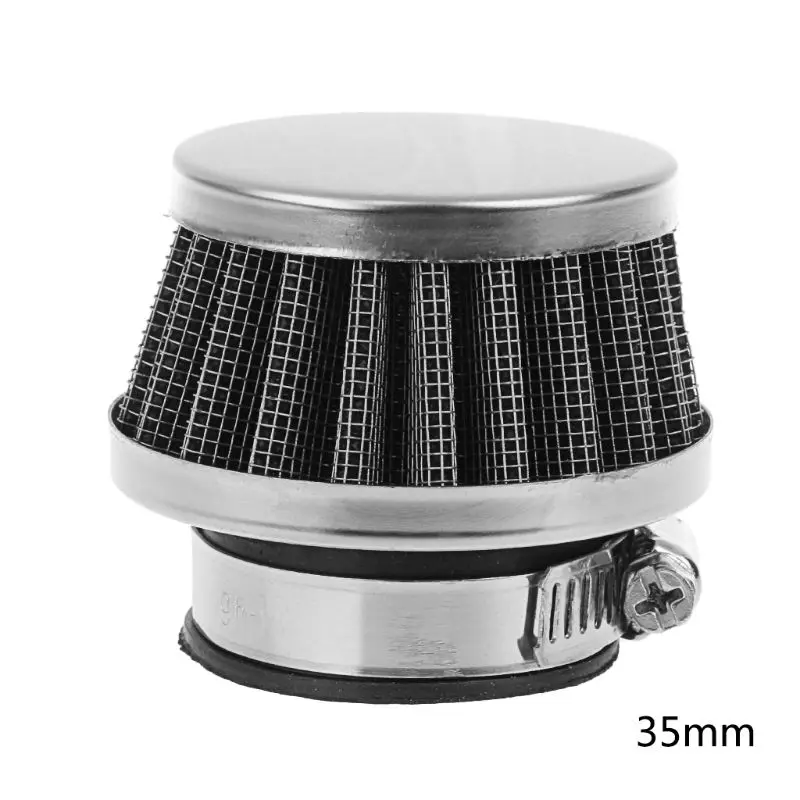범용 오토바이 에어 필터 35mm, 50cc 110cc ATV 스쿠터 피트 자전거 고성능 호흡 카트