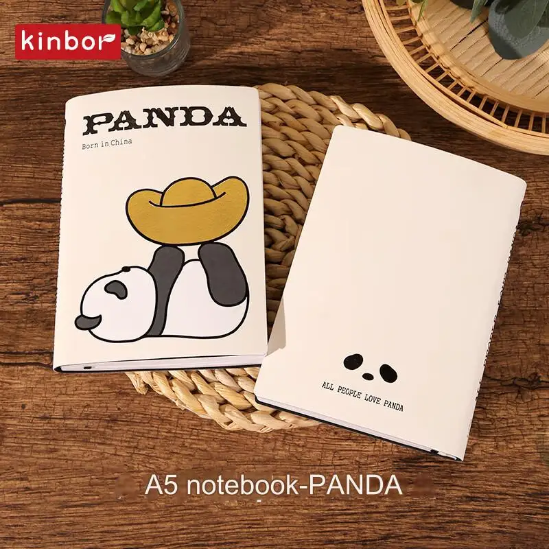Kinbor Undated School Notebook Weekly Planning Agenda Efficiency Handbook Child Student Girl Cute Diary Self Discipline Notepad