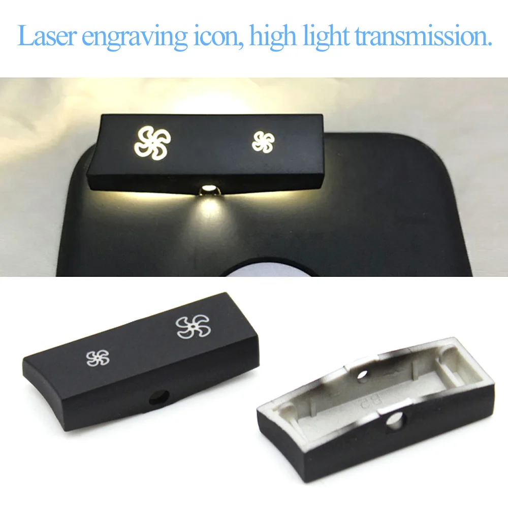 Climate Control Button Trim Cover For BMW X5 E70 & X6 E71 (2006-2014) - AC Heater Fan Switch Replacement