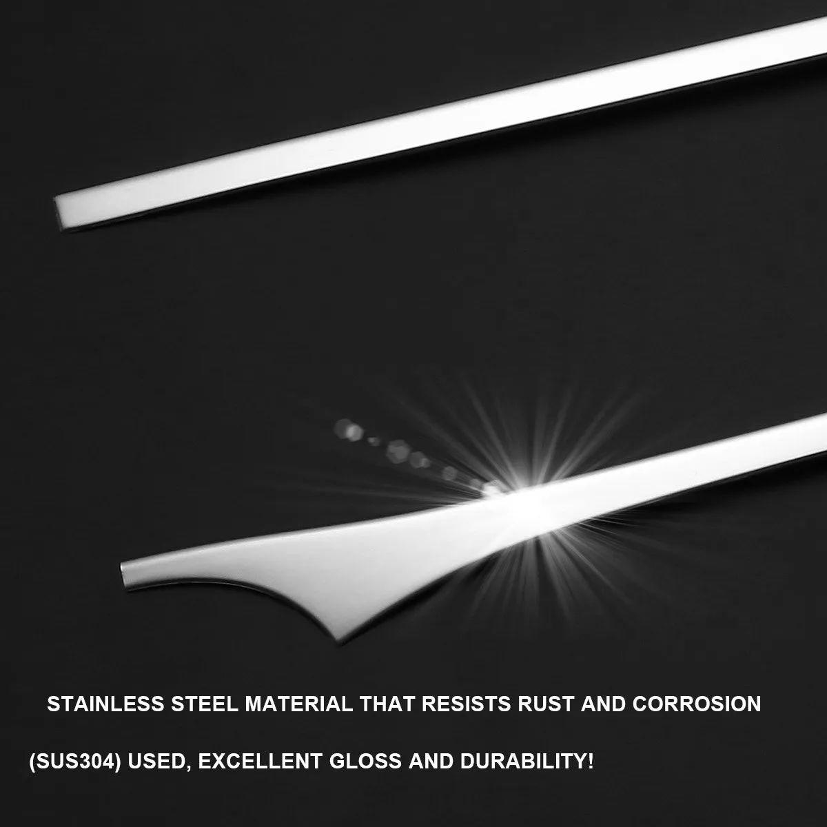 Stainless Steel Rear Emble Garnish Trim Upper Car Styling Decoratve Cover Trim Accessories For Toyota Prius ZVW30