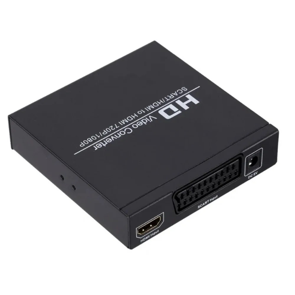 BGGQGG SCART HDMI To HDMI ȯ Ǯ HD 1080P  ȭ  Konverter HDTV HD  EU/US  ÷ 