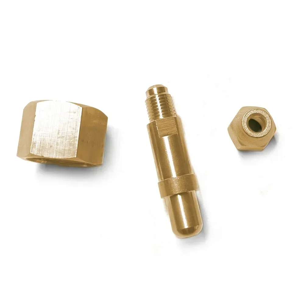 1Set Car Bottle Adapter On 1/4" SAE Thread Male 1/4 SAE Use Car Conditioner For R134A W21.8 To 1/4 High Quality