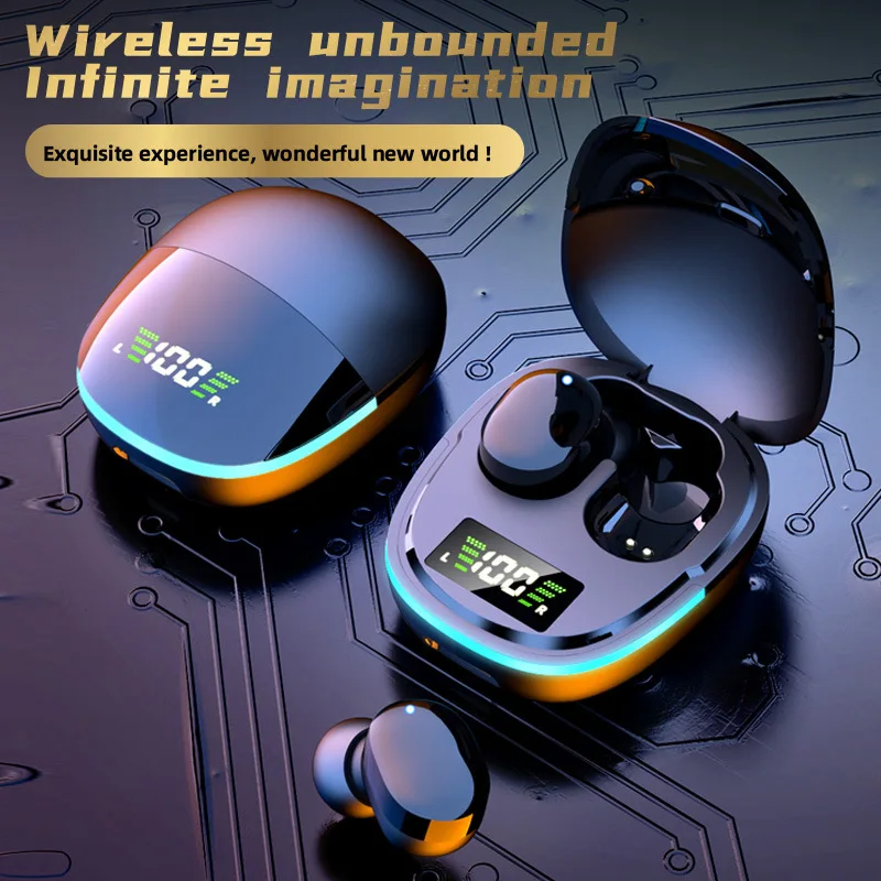 

New G9S private model Bluetooth headset power display binaural stereo in-ear sports portable TWS