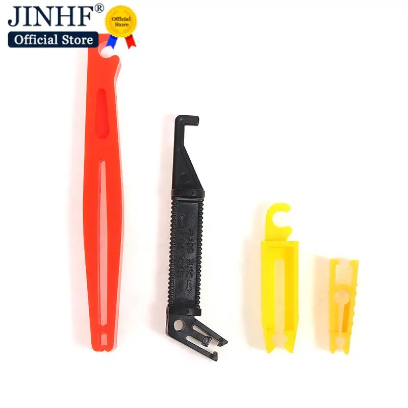 New 4pcs/set Blade Fuse Puller Automobile Fuse Clip Tool Extractor