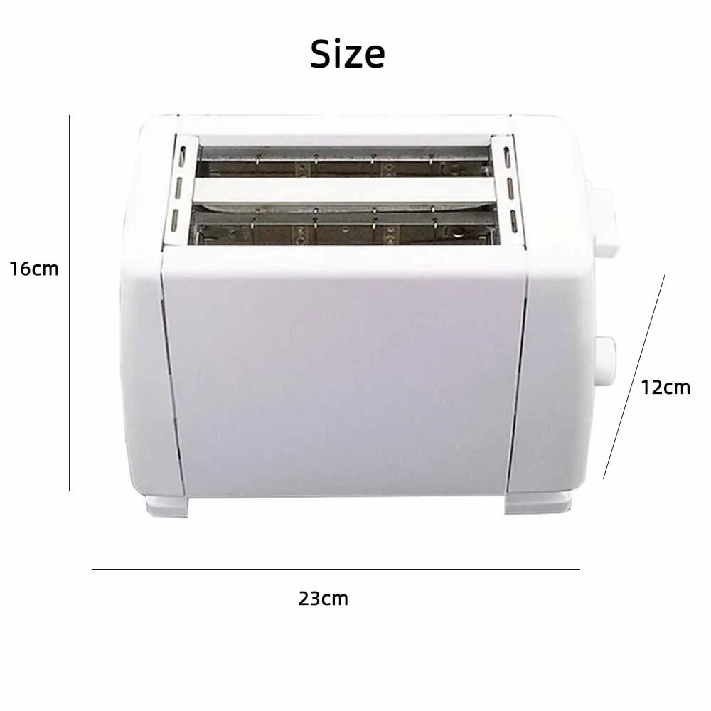 Bread Maker 1PC Home Use Automatic Fast Heating Stainless Steel Toaster Oven Sandwich Toast Bread Quick Carry Breakfast Maker