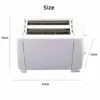 Bread Maker 1PC Home Use Automatic Fast Heating Stainless Steel Toaster Oven Sandwich Toast Bread Quick Carry Breakfast Maker 3