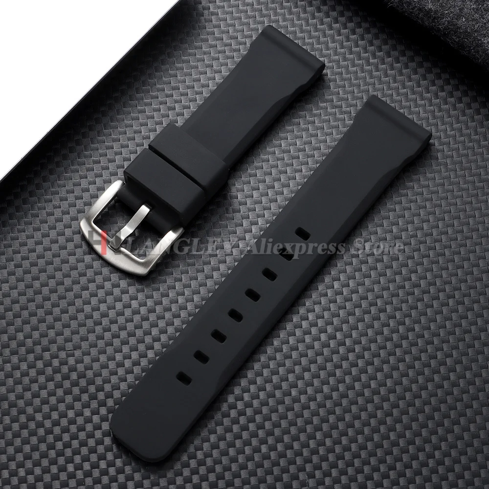 Universal Silicone Waterproof Sports Strap - Soft Rubber Bracelet
