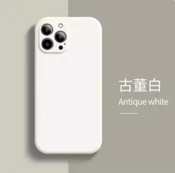 Personalized Silicone Soft Phone Case with Shockproof Bumper - iPhone 12 Mini (WHITE)