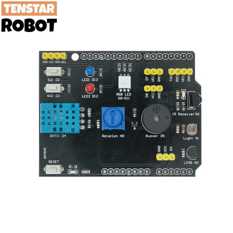 9 IN 1 Multi-function Expension Board DHT11 Temperature LM35 With UNO 9 IN 1 Multi-function Expension Board DHT11 Temperature LM35 With UNO