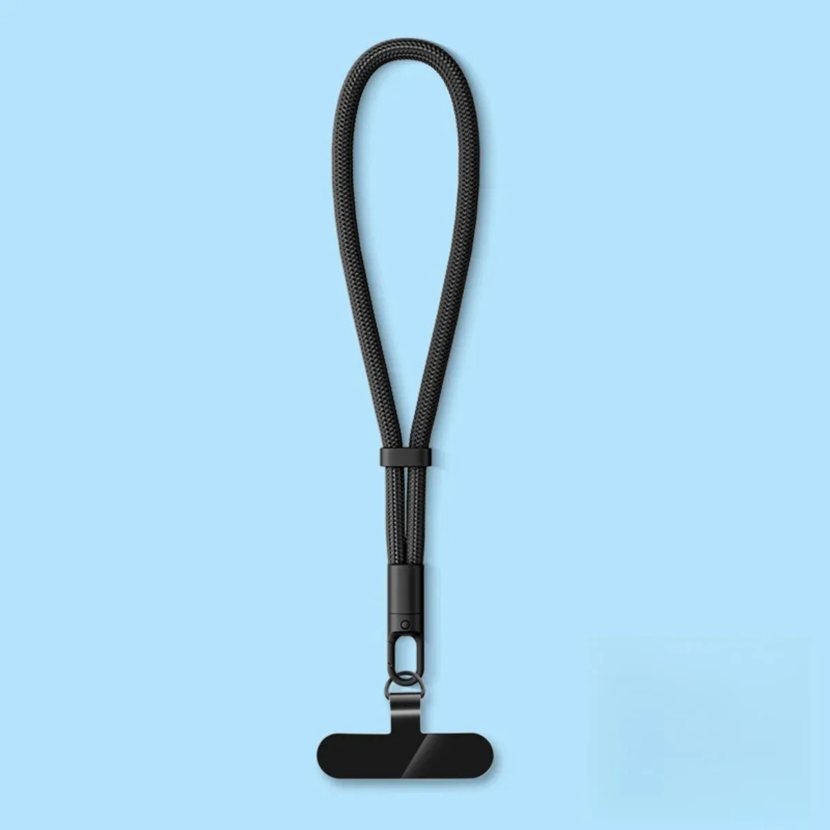Universal Adjustable Phone Lanyard with Self-Locking Anti-Drop Design - Durable Polyester Wrist Strap