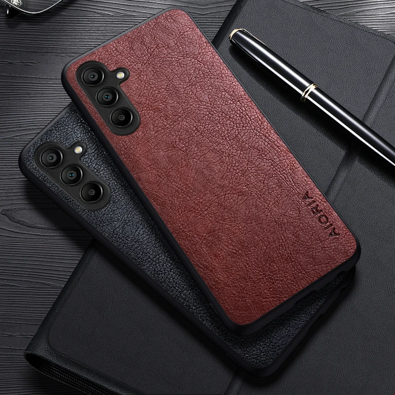 Luxury Leather Business Cover with Simple Design - Premium Case