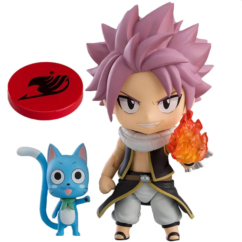 

100% Original Good Smile Nendoroid MaxFactory FAIRY TAIL Etherious • Natsu • Dragneel Anime Figure Model Collecile Action Toys