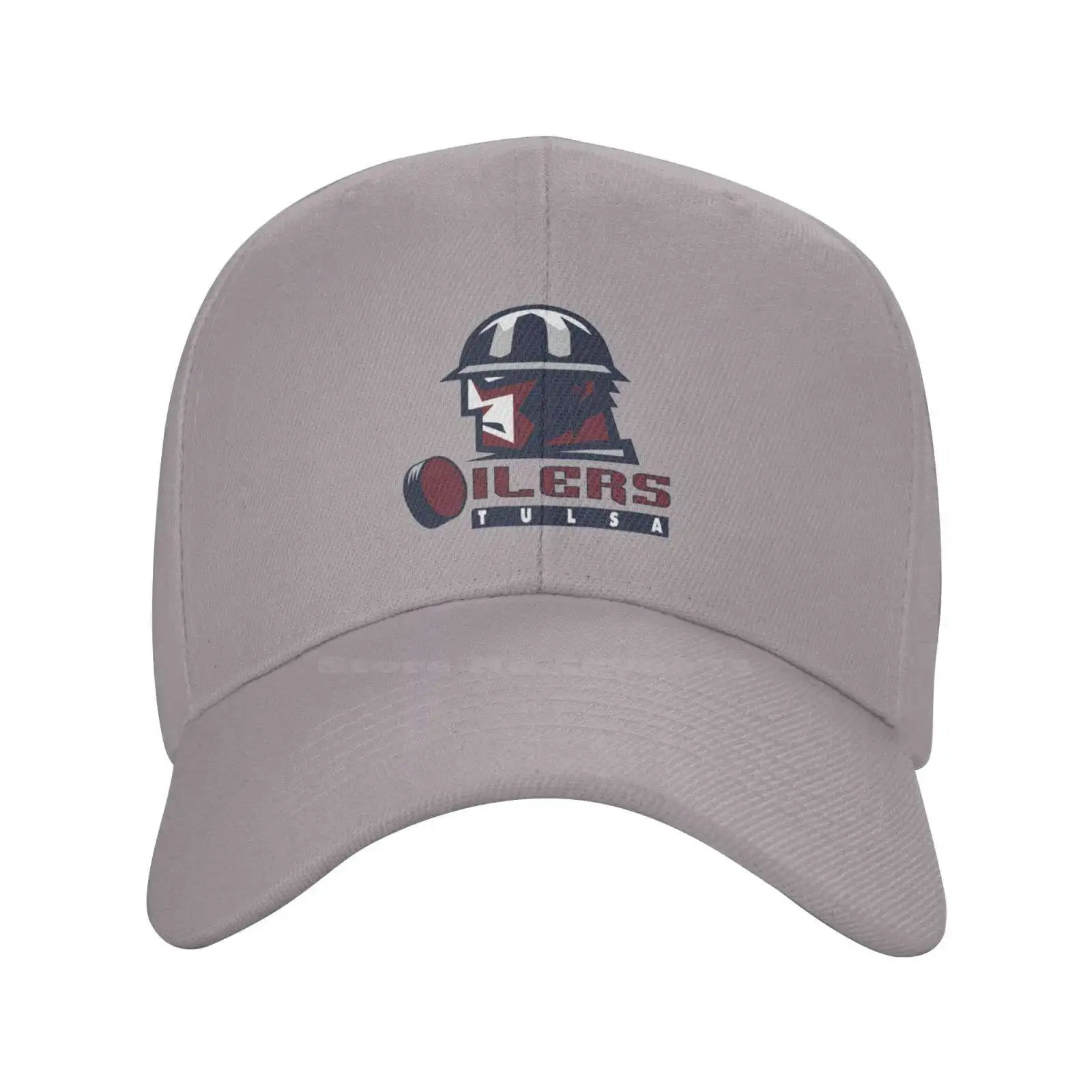 

Модная качественная джинсовая бейсболка с логотипом Tulsa Oilers