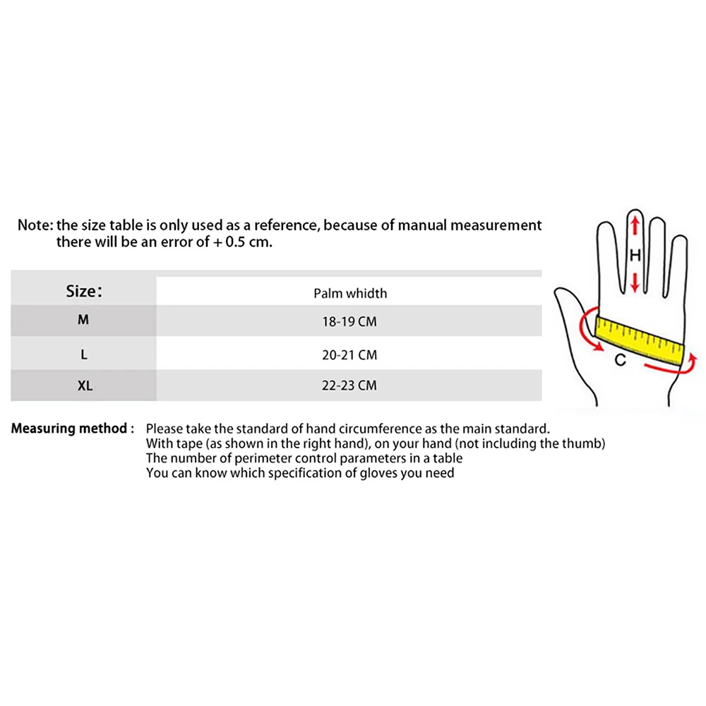 1 Pair Half Finger Men's Gloves Outdoor Tactical Gloves Sports Shooting Hunting Climbing Airsoft Motorcycle Cycling Gloves 6
