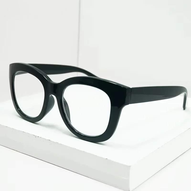 JNPCXI Fashion Square Spring Temples Women Glasses Frame Clear Anti-Blu-Ray Eyewear Retro Men Optical Frame Reading Glasses 3