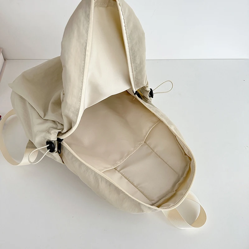 Ladies' large capacity backpack, casual adjustable shoulder strap, daily commuting bag, outdoor travel, lightweight