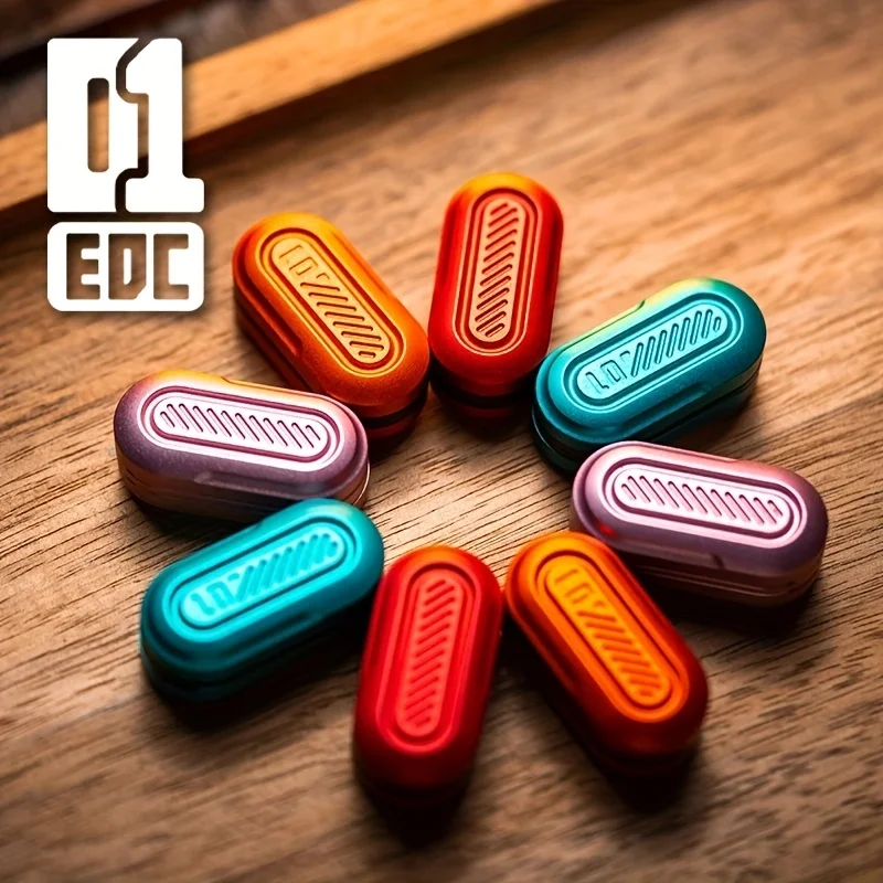 ZREO ONE 01EDC Fidget Slider Metal Fidget Toys Anti-stress Office Desk Toys Adult Stress Relief adhd toys Adult Gifts fidget toy,sensory fidget toy,anti stress toy