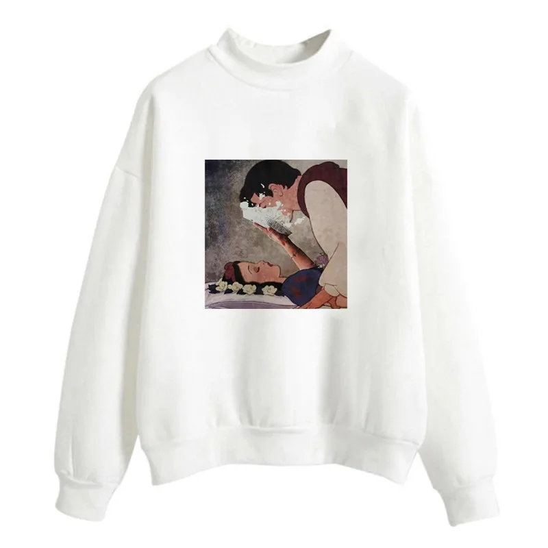 

Spoof Princess Sexy Princess Snow White 2022 Anime Print New Hoodie Sweater Women's Spring Long-sleeved Japanese Style Hoody Top