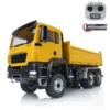 RTR LESU Tgs 3-Way RC Dumper Truck Metal 1/14 Hydraulic Tipper  Radio Control DIY Car Finished Model Light Battery Thzh1322 1