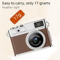 Цифровая камера Magecam в стиле ретро, видеорегистратор 1080P, светодиодная заполняющая лампа, 0,96-дюймовый IPS-экран, портативная мини-цифровая камера — изображение 4