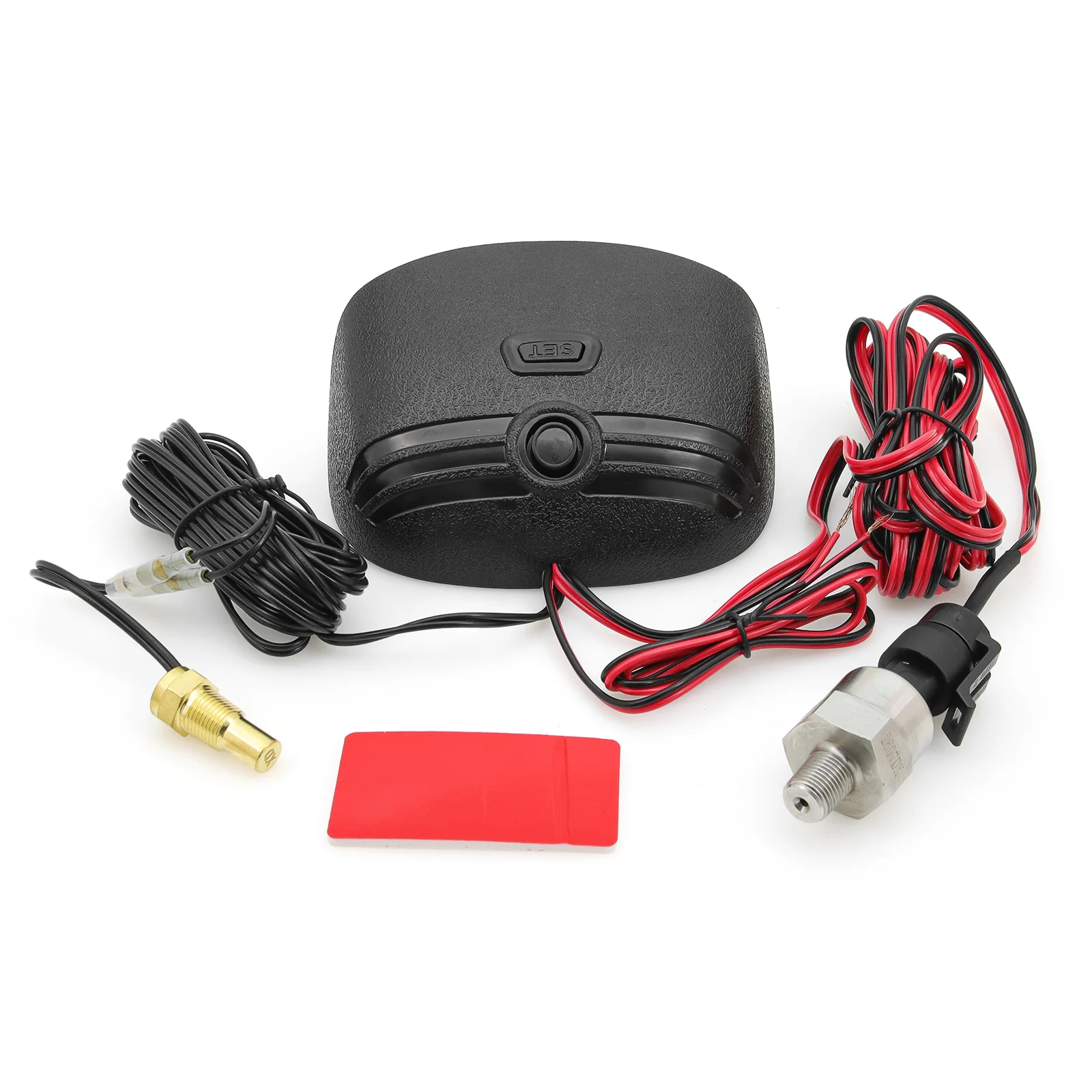 Universal 2 in 1 Car Gauges Digital Oil Pressure Gauge + Water Temperature Gauge