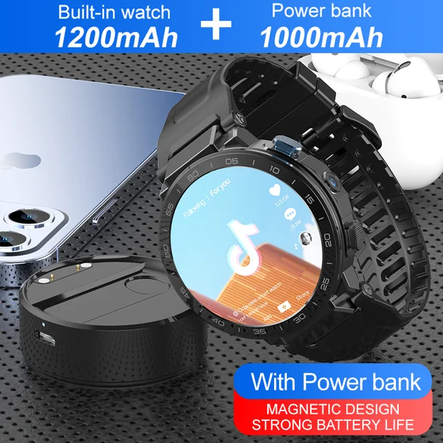 LZAKMR 4G All Z35 Android 10 Round Screen 8Core CPU Smart Watch