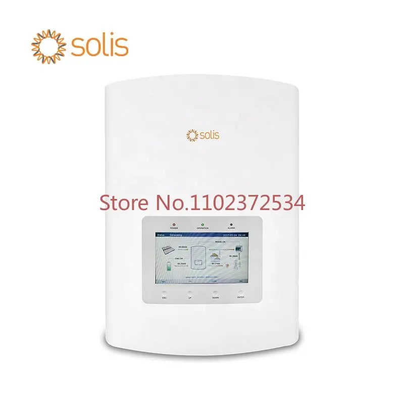 Solis Hybrid Solar Power Inverter Prezzo 3Kw 5Kw 6Kw 7Kw 8Kw 9Kw 10Kw 12Kw Sistema Di Energia Solare Inverter Di Energia Solare