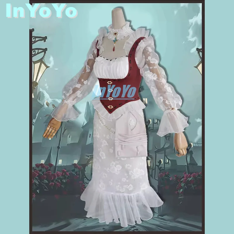 

InYoYo Ada Mesmer Lila Cosplay Identity V Costume Game Suit Dress Uniforms Women Clothing Halloween Party Outfit New