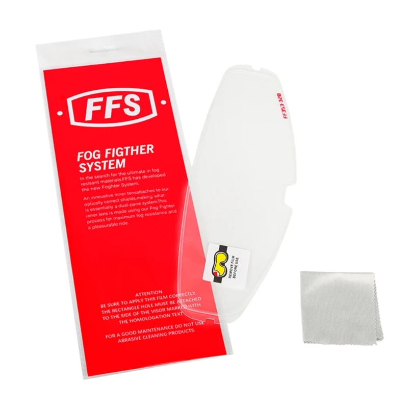 

Waterproof Helmet Film for FF353/FF328/FF390 Helmet Visor Anti-fog Shield Patch